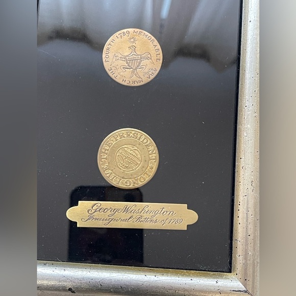 George Washington Inaugural Buttons - REPRODUCTION Set of - Picture 5 of 6